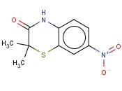 2,2-DIMETHYL-7-NITRO-2H-1,4-BENZOTHIAZIN-3(4H)-ONE