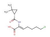7-CHLORO-2-[[[(1S)-2,2-DIMETHYLCYCLOPROPYL]CARBONYL]AMINO]-2-HEPTENOIC ACID
