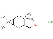 ((3S,4R)-4-AMINO-4,7,7-TRIMETHYLBICYCLO[4.1.0]HEPTAN-3-YL)METHANOL HYDROCHLORIDE