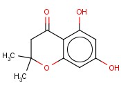 5,7-DIHYDROXY-<span class='lighter'>2,2</span>-DIMETHYLCHROMAN-4-ONE
