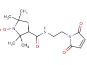 3-(2-马来<span class='lighter'>酰</span>亚<span class='lighter'>氨基</span>乙基<span class='lighter'>氨基</span><span class='lighter'>甲</span><span class='lighter'>酰</span><span class='lighter'>基</span>)-2,2,5,5-四甲基-1-吡咯烷基氧化物