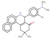 5-(3-BROMO-4-(DIMETHYLAMINO)PHENYL)-2,2-DIMETHYL-2,3,5,6-TETRAHYDROBENZO[A]PHENANTHRIDIN-4(1H)-ONE