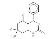 7,7-DIMETHYL-4-PHENYL-2-THIOXOOCTAHYDROQUINAZOLIN-5-ONE