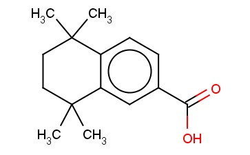 <span class='lighter'>5,5,8,8-TETRAMETHYL-5,6,7,8-TETRAHYDRO-2-NAPHTHALENECARBOXYLIC</span> ACID