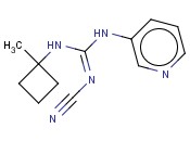 GUANIDINE,N-CYANO-N'-(1-METHYLCYCLOBUTYL)-N''-3-PYRIDINYL-