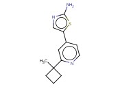 5-(2-(1-METHYLCYCLOBUTYL)PYRIDIN-4-YL)THIAZOL-2-AMINE
