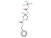1-(BENZYLOXYCARBONYL)-3-(N-TERT-BUTOXYCARBONYLAMINO)-3-METHYLPYRROLIDINE