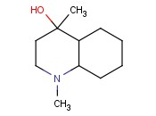 <span class='lighter'>1,4-DIMETHYL-4-HYDROXYDECAHYDROQUINOLINE</span>