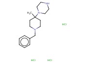 1-(1-BENZYL-4-METHYLPIPERIDIN-4-YL)PIPERAZINE TRIHYDROCHLORIDE