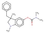 1,3-DIMETHYL-3-BENZYL-INDOLINE-5-N,N-DIMETHYLCARBAMATE