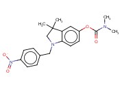 1-(4'-NITROBENZYL)-3,3-DIMETHYL-INDOLINE-5-N,N-DIMETHYLCARBAMATE