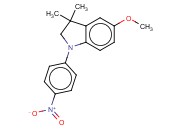 1-(4'-NITROPHENYL)-3,3-DIMETHYL-5-METHOXY-INDOLINE