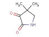 4,4-二<span class='lighter'>甲基</span><span class='lighter'>吡咯烷</span>-2,3-二酮