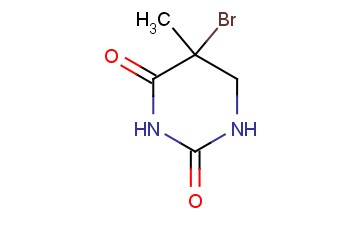 5-BROMO-5,6-DIHYDRO-5-<span class='lighter'>METHYLURACIL</span>