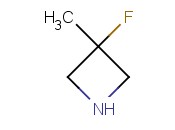 3-<span class='lighter'>FLUORO</span>-3-METHYLAZETIDINE