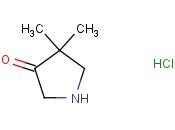 4,4-DIMETHYLPYRROLIDIN-3-ONE HYDROCHLORIDE