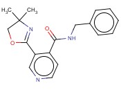 N-BENZYL-3-(4,4-DIMETHYL-4,5-DIHYDRO-1,3-OXAZOL-2-YL)<span class='lighter'>ISONICOTINAMIDE</span>