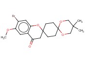 7-BROMO-6-METHOXY-5'',5''-DIMETHYLDISPIRO[CHROMENE-2,1'-CYCLOHEXANE-4',2''-[1,3]DIOXAN]-4(3H)-ONE