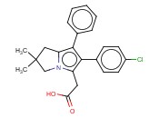 2-[2-(4-氯苯基)-6,6-二<span class='lighter'>甲基</span>-1-苯基-5,7-二氢<span class='lighter'>吡咯烷</span>嗪-3-基]乙酸