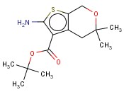 TERT-BUTYL 2-AMINO-5,5-DIMETHYL-5,7-DIHYDRO-4H-THIENO[2,3-C]PYRAN-3-CARBOXYLATE