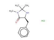 (5S)-(-)-2,2,3-三甲基-5-苄基-4-咪唑啉酮 <span class='lighter'>单</span><span class='lighter'>盐酸盐</span>