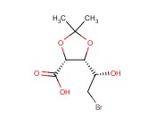 5-BROMO-5-DEOXY-2,3-O-ISOPROPYLIDENE-D-RIBONIC ACID