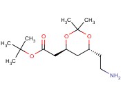 (4S,TRANS)-1,1-DIMETHYLETHYL-6-AMINOETHYL-2,2-DIMETHYL-1,3-DIOXANE-4-ACETATE