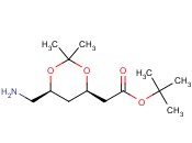 (4R-CIS)-6-<span class='lighter'>AMINO</span>METHYL-2,2-DIMETHYL-1,3-DIOXANE-4-ACETIC ACID <span class='lighter'>TERT-BUTYL</span> ESTER