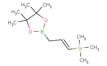 4,4,5,5-Tetramethyl-2-[(2E)-3-(trimethylsilyl)-2-propen-1-yl]-1,3,2-dioxaborolane