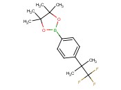 4,4,5,5-Tetramethyl-2-(4-(1,1,1-trifluoro-2-methylpropan-2-yl)phenyl)-1,3,2-dioxaborolane