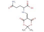 N2-[(2,2-DIMETHYL-4,6-DIOXO-1,3-DIOXAN-5-YLIDENE)METHYL]<span class='lighter'>GLUTAMINE</span>