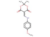5-((4-METHOXYPHENYLAMINO)METHYLENE)-2,2-DIMETHYL-1,3-DIOXANE-4,6-DIONE