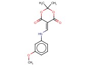 5-[(3-METHOXYPHENYLAMINO)METHYLENE]-2,2-DIMETHYL-1,3-DIOXANE-4,6-DIONE