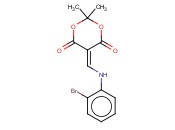 5-[(2-BROMO-PHENYLAMINO)-METHYLENE]-2,2-DIMETHYL-[1,3]DIOXANE-4,6-DIONE