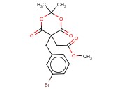 METHYL 2-(5-(3-BROMOBENZYL)-2,2-DIMETHYL-4,6-DIOXO-1,3-DIOXAN-5-YL)ACETATE