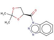 (S)-(1H-BENZO[D][1,2,3]TRIAZOL-1-YL)(2,2-DIMETHYL-1,3-DIOXOLAN-4-YL)METHANONE