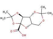 (-)-2,3:4,6-DI-O-ISOPROPYLIDENE-ALPHA-L-XYLO-2-HEXULOFURANOSONIC ACID