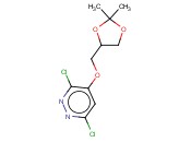 3,6-DICHLORO-4-((2,2-DIMETHYL-1,3-DIOXOLAN-4-YL)METHOXY)PYRIDAZINE