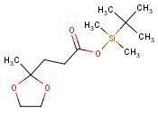 TERT-BUTYLDIMETHYLSILYL-2-METHYL-1,3-DIOXOLANE-2-PROPIONATE
