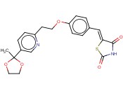(Z)-5-(4-(2-(5-(2-METHYL-1,3-DIOXOLAN-2-YL)PYRIDIN-2-YL)ETHOXY)BENZYLIDENE)THIAZOLIDINE-2,4-DIONE