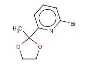 2-<span class='lighter'>溴</span>-6-(2-<span class='lighter'>甲基</span>-1,3-二氧戊烷-2-<span class='lighter'>基</span>)<span class='lighter'>吡啶</span>