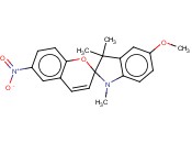 1',3'-二氢-5'-<span class='lighter'>甲</span><span class='lighter'>氧基</span>-1',3',3'-三甲基-6-硝基螺[2H-1-苯并吡喃并-2,2'-(2H)-<span class='lighter'>吲哚</span>]