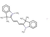 1,3,3,1',3',3'-HEXAMETHYLINDOCARBOCYANINE IODIDE
