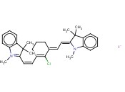 2-((E)-2-((3E)-2-CHLORO-3-[(2Z)-2-(1,3,3-TRIMETHYL-1,3-DIHYDRO-2H-INDOL-2-YLIDENE)ETHYLIDENE]CYCLOHEX-1-EN-1-YL)VINYL)-1,3,3-TRIMETHYL-3H-INDOLIUM IODIDE
