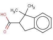 1,1-DIMETHYL-2,3-DIHYDRO-1H-INDENE-2-<span class='lighter'>CARBOXYLIC</span> ACID