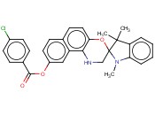 1,3,3-TRIMETHYLSPIRO[INDOLINE-2,3'-NAPHTHO[2,1-B][1,4]OXAZINE]-9'-YL 4-CHLOROBENZOATE
