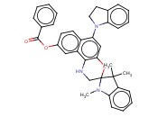 6'-(INDOLIN-1-YL)-1,3,3-TRIMETHYLSPIRO[INDOLINE-2,3'-NAPHTHO[2,1-B][1,4]OXAZINE]-9'-YL BENZOATE