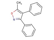 5-Methyl-3,4-<span class='lighter'>diphenyl</span>-isoxazole