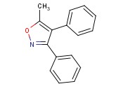 5-Methyl-3,4-<span class='lighter'>diphenyl</span>-isoxazole