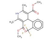 DIMETHYL 2,6-DIMETHYL-4-(2-(TRIFLUOROMETHYL)PHENYL)-1,4-DIHYDROPYRIDINE-3,5-DICARBOXYLATE